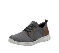 Rieker B7796 Timo Herren Sneaker, Stein/Smoke/Mandel/Rauch, 44 EU