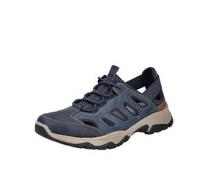 Rieker b8366 Herren Slipper, blau, 41 EU