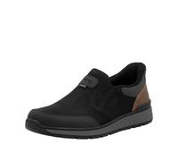 Rieker Slipper Ready2GO B9057-00 Herren Schwarz Lederimitat/Textil Größe 41