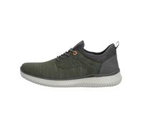 Rieker Herren Low-Top Sneaker B9651, Männer Halbschuhe,Sportschuhe,Freizeitschuhe,Turnschuhe,Laufschuhe,straßenschuhe,grün (52),42 EU / 8 UK
