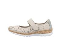 Rieker - Ballerinas mit flachem Absatz, beige, 37 EU