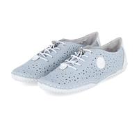 Rieker Barfußschuhe - Gr. 37 - Blau - Leder und Synthetik