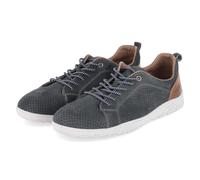 Rieker Barfußschuhe - Gr. 44 - Blau - Rauleder
