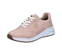 Rieker BEQUEM-SCHNÜRHALBSCHUH für Damen, rosa, Größe 38 EU