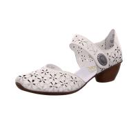 Rieker Bequeme Pumps für Damen, weiß, Größe 42 EU
