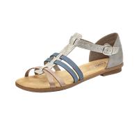 Rieker Bequeme Sandalen für Damen, silber, Größe 41 EU