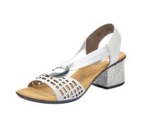 Rieker Bequeme Sandalen für Damen, weiß, Größe 40 EU