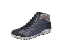 Rieker Bequeme Schnürschuhe für Damen, blau, Größe 36 EU