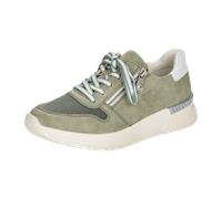 Rieker Bequeme Schnürschuhe für Damen, grün, Größe 38 EU