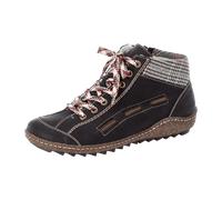 Rieker Bequeme Schnürschuhe für Damen, schwarz, Größe 36 EU