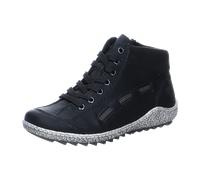 Rieker Bequeme Schnürschuhe für Damen, schwarz, Größe 36 EU