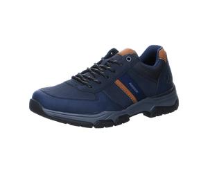 Rieker Bequeme Schnürschuhe für Herren, blau, Größe 42 EU