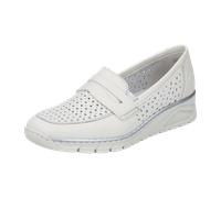 Rieker Bequeme Slipper für Damen, weiß, Größe 40 EU