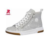 Rieker Bequeme Stiefeletten für Damen, silber, Größe 41 EU