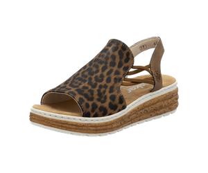 Rieker braun wood für Damen, braun, Größe 43 EU
