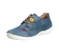 Rieker Damenschuhe Sportliche Schnürer royal/smaragd/senf smaragd/senf - Gr. - 41