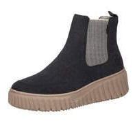 Rieker Damen Chelsea Boots N2553, Frauen Stiefeletten, lose Einlage,Schlupfstiefel,Winterstiefeletten,Winterschuhe,warm,blau (14),36 EU / 3.5 UK