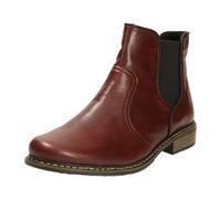 Rieker Chelsea Boots für Damen, rot, Größe 38 EU