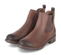 Rieker Chelsea Boots - Gr. 37 - Braun - Kunstleder