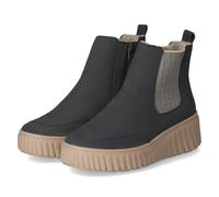 Rieker Damen Chelsea Boots N2553, Frauen Stiefeletten, lose Einlage,winterstiefeletten,winterschuhe,gefüttert,stiefel,bootee,blau (14),39 EU / 6 UK