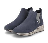 Rieker N9561-14 Schlupfstiefel Synthetik Damen in blau - Gr. 42