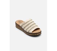 FSK Damen Sandalen creme-gold/ginger - Gr. - 41