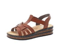 Rieker Damen Sandale chamois, Größe 39 Chamois