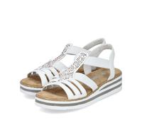 Rieker D-Sandale weiß weiß, 41