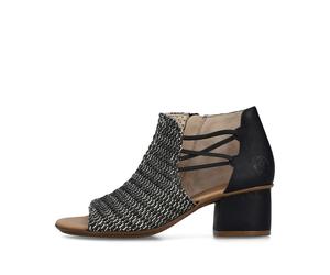 Rieker D-sandalette Schwarz Beige Schwarz Beige, 38