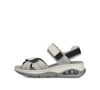 Rieker D-Trekking Sandale Hellgrau Hellgrau, 37