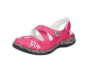 Rieker DA.-PANTOLETTE für Damen, pink, Größe 41 EU
