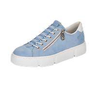 Rieker DA-SCHNÜRHALBSCHUHE für Damen, blau, Größe 42 EU
