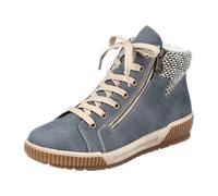 Rieker Damen Low-Top Sneaker N0709, Frauen Halbschuhe, lose Einlage,sportlich,straßenschuhe,Strassenschuhe,Sportschuhe,blau (14),38 EU / 5 UK