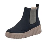 Chelseaboots RIEKER Gr. 43, blau (nachtblau) Damen Schuhe (37528768-43) nachtblau