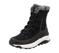 Rieker Winterstiefel W0071-00 R-TEX (Schnürstiefel mit Innenfutter und seitlichen Reissverschluss) schwarz Damen, Größe Euro (US) 42 (10)