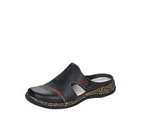 Rieker Damen 46362 Clogs, Black 00, 36 EU