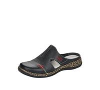 Rieker Damen 46362 Clogs, Black 00, 37 EU