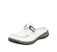 Rieker Damen 46393 Clogs, White 80, 38 EU