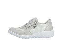 Rieker Damen 59501 Schnürschuhe Silber-Platin 43