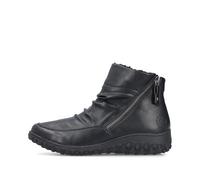 Rieker Damen 59585 Kurzschaft Stiefel, Schwarz , 42 EU