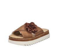Rieker Damen 61579 Pantolette, braun 24, 43 EU