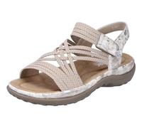 Rieker, Rieker Damen Riemchensandalen, Damen, Beige, Größe EU 37