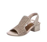 Rieker Damen 64962 Sandalette, beige 60, 43 EU
