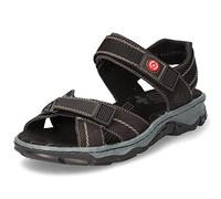 RIEKER® Damen Sandalette 37 schwarz
