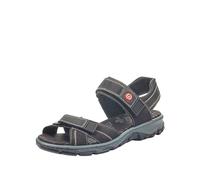 Rieker Damen 68851 Sandalen, Schwarz, 38 EU