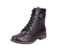 HWK Damen Stiefel schwarz-rot - Gr. - 42