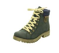 Rieker Damen 785F8 Kurzschaft Stiefel, Blau (Mare/Navy/Kastanie 14), 36 EU