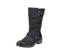 Rieker Damen 98860 Mode-Stiefel, Schwarz, 41 EU