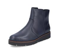 Schlupfboots RIEKER Gr. 43, blau (dunkelblau) Damen Schuhe (20495449-43) dunkelblau