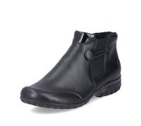 Rieker Damen Ankle Boots L4665, Frauen Stiefeletten, lose Einlage,uebergangsstiefel,gefüttert,Winterstiefeletten,Stiefel,schwarz (00),40 EU / 6.5 UK